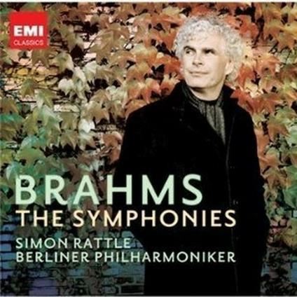Sinfonie complete - CD Audio di Johannes Brahms,Berliner Philharmoniker,Simon Rattle