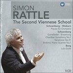 La Seconda Scuola di Vienna - CD Audio di Alban Berg,Arnold Schönberg,Anton Webern,Simon Rattle