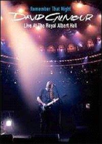 David Gilmour. Remember That Night. Live At The Royal Albert Hall (2 DVD) - David  Gilmour - CD | IBS