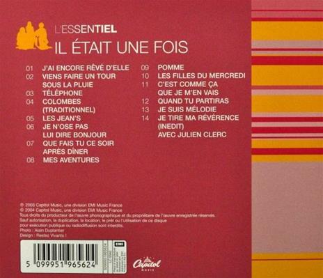 L'essentiel - CD Audio di Il Etait Une Fois - 2