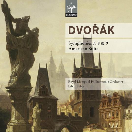 Sinfonie n.7, n.8, n.9 - CD Audio di Antonin Dvorak,Libor Pesek