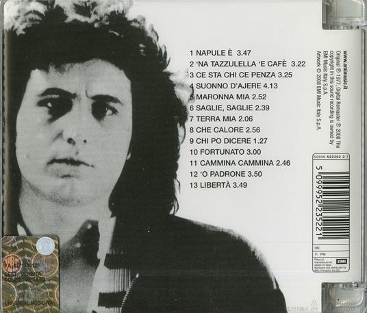 Terra mia (2008 Remastered Edition) - Pino Daniele - CD | IBS