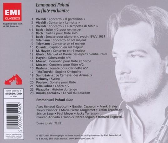 La Flute Enchantee - CD Audio di Emmanuel Pahud - 2