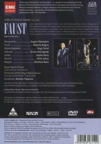 Charles Gounod. Faust (2 DVD) - DVD di Charles Gounod,Angela Gheorghiu,Bryn Terfel,Roberto Alagna,Simon Keenlyside,Antonio Pappano - 2