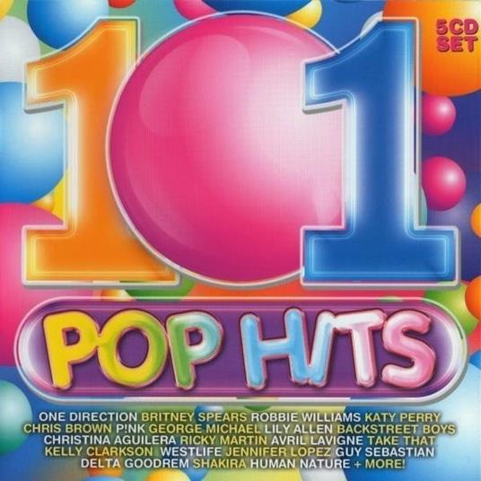 101 Pop Hits (5 Cd) - CD Audio