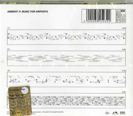 Ambient 1. Music for Airports - CD Audio di Brian Eno - 2