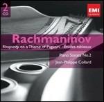 Rapsodia su un tema di Paganini - Etudes-tableaux - Sonata per pianoforte n.2 - CD Audio di Sergei Rachmaninov,Jean-Philippe Collard