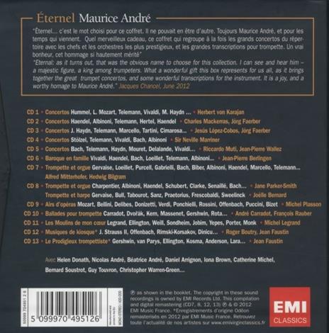 Eternel Maurice André - CD Audio di Maurice André - 2