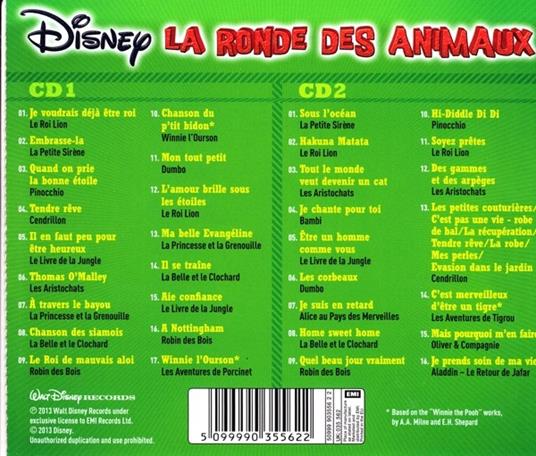 La Ronde des Animaux - CD Audio - 2