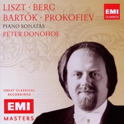 Musiche di Liszt, Berg, Bartok - CD Audio di Peter Donohoe