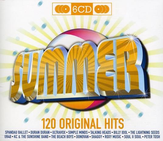 Original Hits Summer (6 Cd) - CD Audio