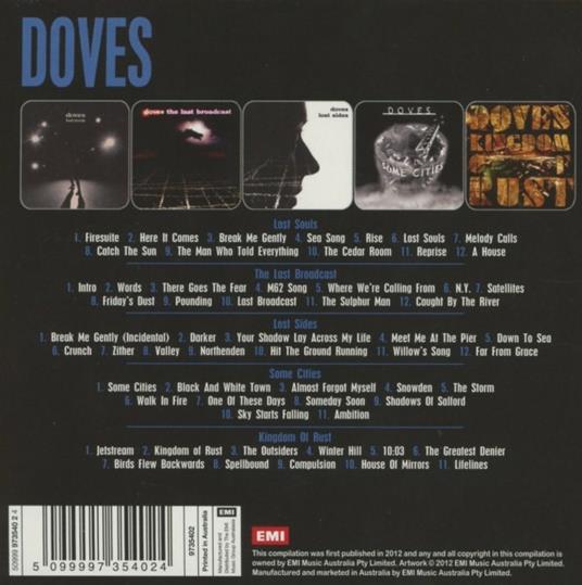 5 Album Set - CD Audio di Doves - 2