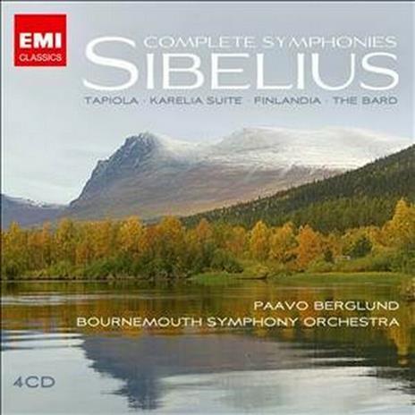 Sinfonie complete - CD Audio di Jean Sibelius,Paavo Berglund,Bournemouth Symphony Orchestra - 2