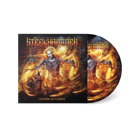 Reborn In Flames (Picture Disc) - Vinile LP di Chris Bohltendahl's Steelhammer