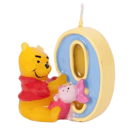 Winnie The Pooh. Candelina Numero 9 - 2
