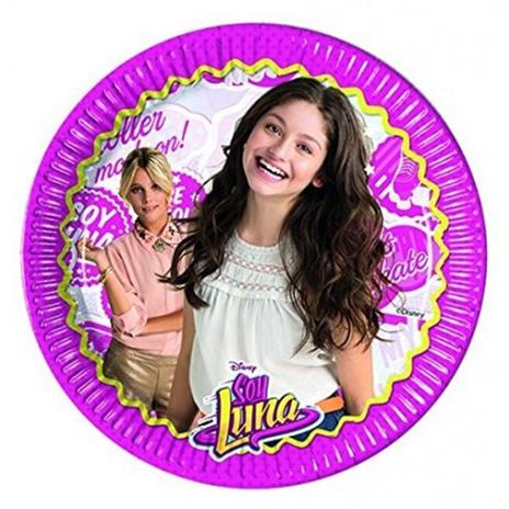 Soy Luna. 8 Piatti Carta 23 Cm - 2