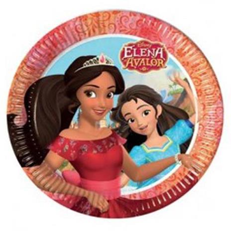 Elena Di Avalor. 8 Piatti 23 Cm. - 2