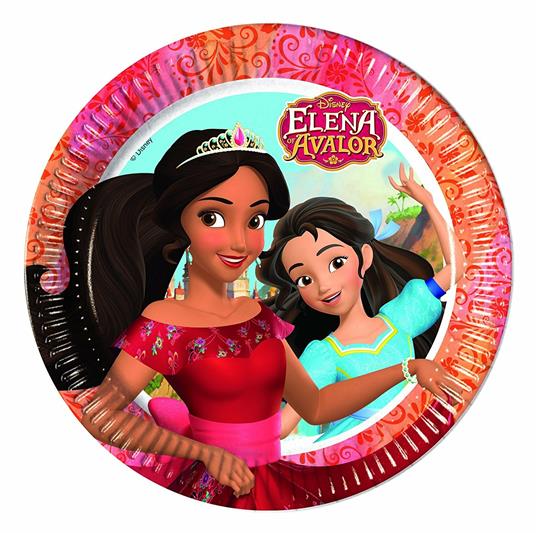 Elena Di Avalor. 8 Piatti 23 Cm. - 3