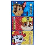 Asciugamano telo mare piscina Paw Patrol Chase Rubble Marshall 70 x 140 in Microfibra