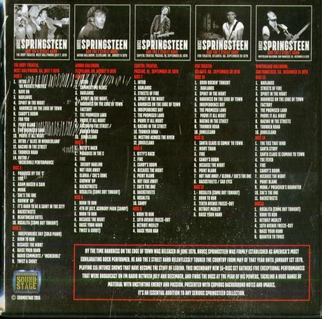 The Complete 1978 Radio Broadcasts - CD Audio di Bruce Springsteen,E-Street Band - 2