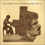 Solo Performance, New - CD Audio di Keith Jarrett