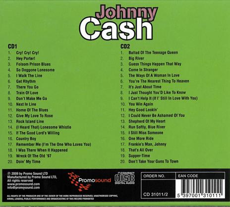 Sound Emotions - CD Audio di Johnny Cash - 2