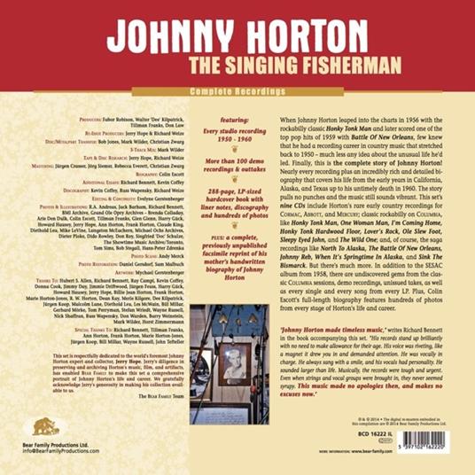 Singing Fisherman - CD Audio di Johnny Horton - 2