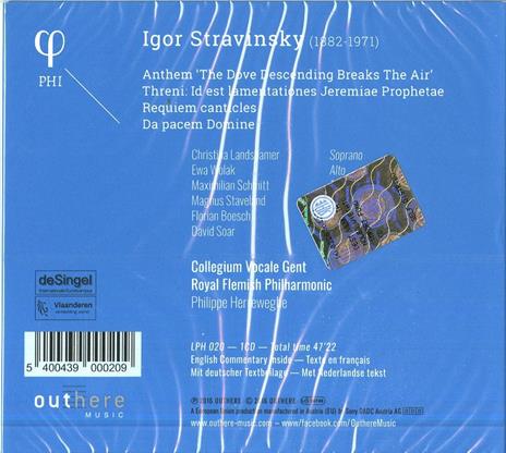 Threni. Requiem Canticles - CD Audio di Igor Stravinsky - 2