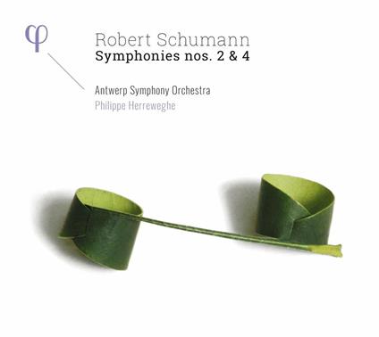 Sinfonie n.2 e 4 - CD Audio di Robert Schumann,Philippe Herreweghe,Antwerp Symphony Orchestra