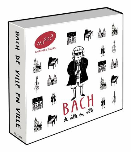 Bach De Ville En Ville - CD Audio di Johann Sebastian Bach