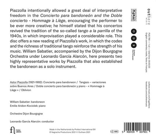 Concertos - CD Audio di Astor Piazzolla - 2