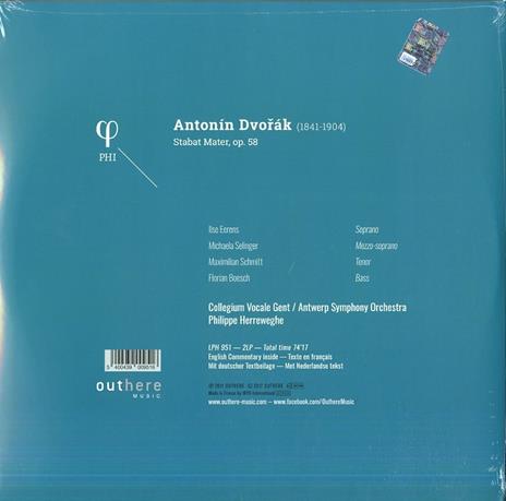 Stabat Mater - Vinile LP di Antonin Dvorak - 2