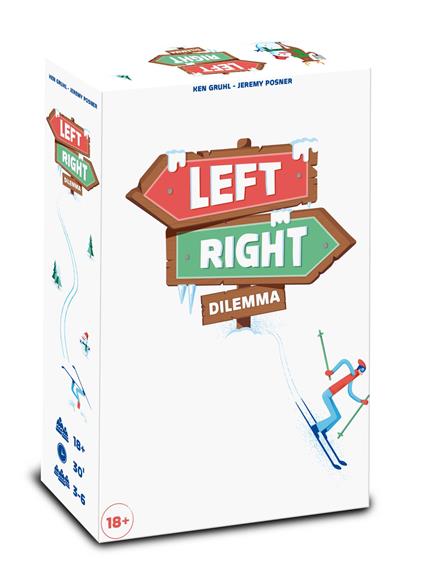 Left Right Dilemma. Base - ITA. Gioco da tavolo