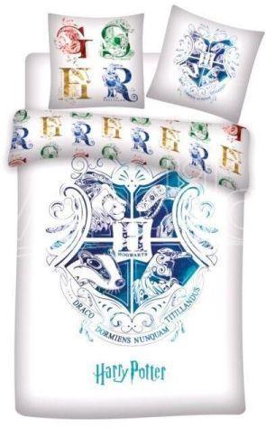 Harry Potter Copripiumino Bianco con Stemma Hogwarts Letto 240x220 cm  Warner Bros. - Warner Bros - Idee regalo | IBS