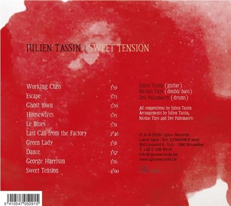 Sweet Tension - CD Audio di Julien Tassin - 2