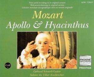 Apolio & Hyacnthus - CD Audio di Wolfgang Amadeus Mozart