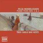 Trii con Pianoforte 1 & 2 - CD Audio di Felix Mendelssohn-Bartholdy