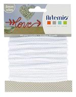 Artemio - Filo da Maglia 5 mm x 5 m, Colore: Bianco