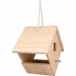 Birdhouse in legno da appendere - 22,5 x 22,5 x 16 cm