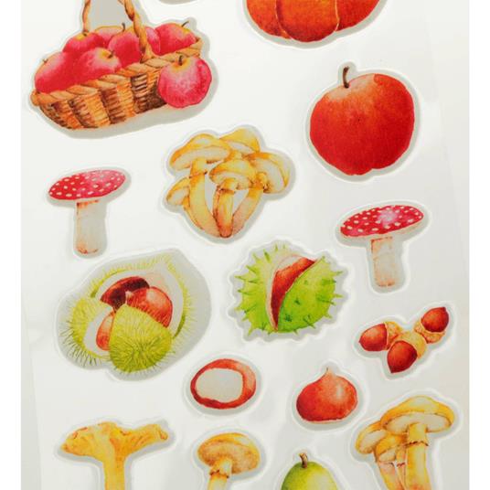 Adesivi autunnali per frutta e verdura - Artemio - Cartoleria e scuola | IBS