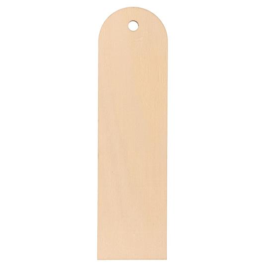 10 Segnalibri in legno con estremità arrotondate - 2