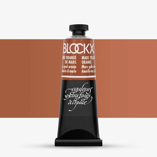 Colore Ad Olio Blockx Giallo Di Marte Orange Tubetto 35 Ml