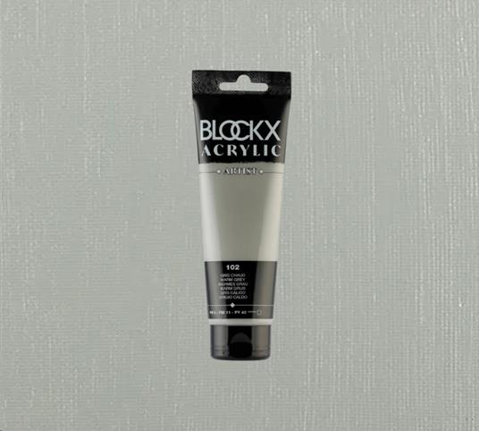 Colore Acrilico Blockx 120 Ml Grigio Caldo