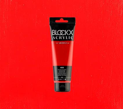 Colore Acrilico Blockx 120 Ml Rosso Blockx