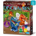 Kit di stampaggio e pittura 3D - Dinosauri