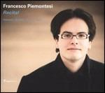 Recital - SuperAudio CD ibrido di Francesco Piemontesi