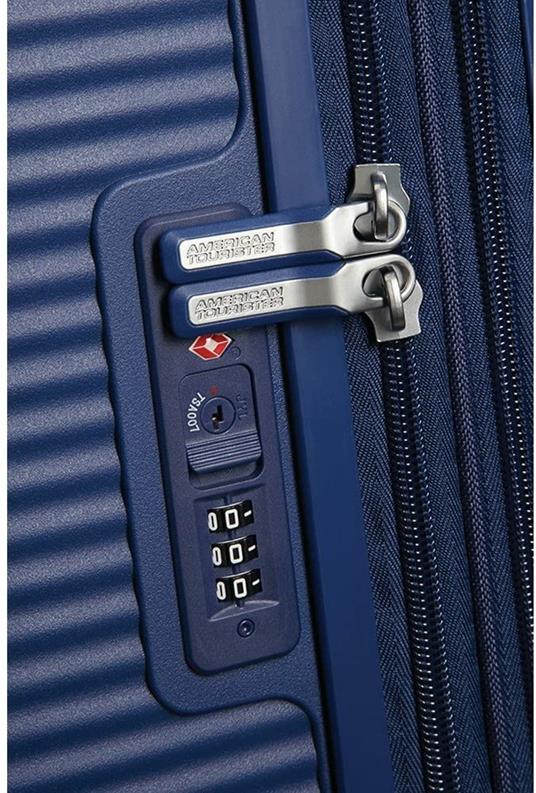 Trolley soundbox spinner 55/20 tsa exp 4 ruote midnight navy - 5