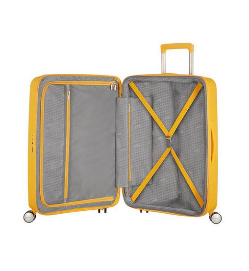 American Tourister Soundbox Ruote girevoli Giallo 71,5 L Polipropilene (PP) - 3