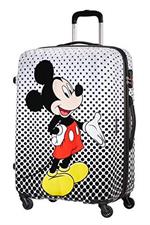 American Tourister Disney Legends - Spinner L Valigia per Bambini, L (75 cm - 88 L), Multicolore (Mickey Mouse Polka Dot)