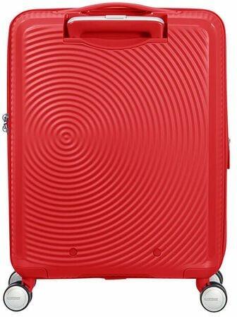 American Tourister Spinner Expandable Trolley Guscio rigido Rosso 65,5 L Acrilonitrile butadiene stirene (ABS) - 4